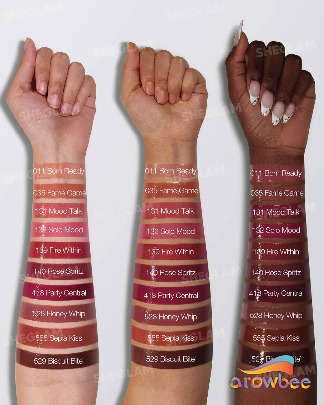SHEGLAM Glazed & Locked Glossy Lip Tint