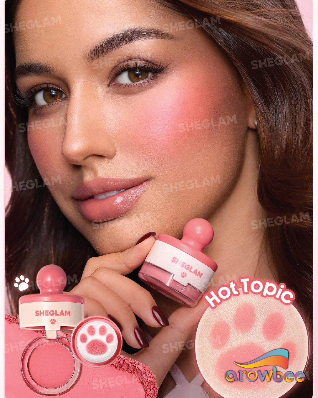 SHEGLAM Cutie Paw Blush Stamp