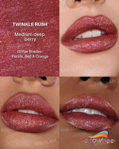 SHEGLAM Stardust Swipe Glitter Liquid Lipstick