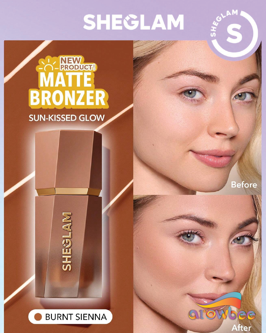 SHEGLAM Sun Beam Matte Liquid Bronzer