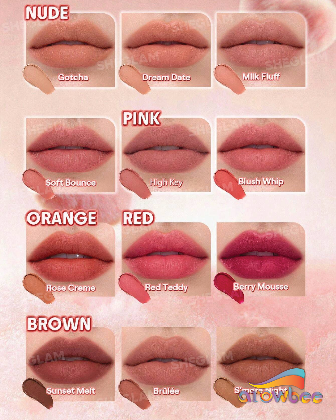 SHEGLAM Marshmallow Puff Lip Blur Pen