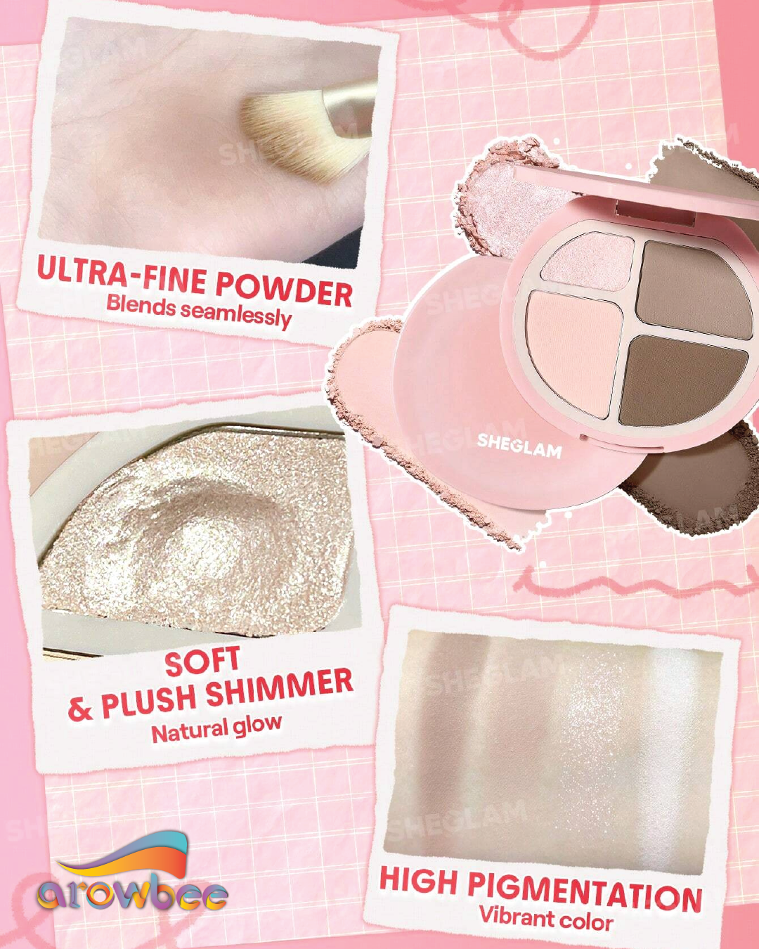 SHEGLAM Hypersculpt Highlight & Contour Palette