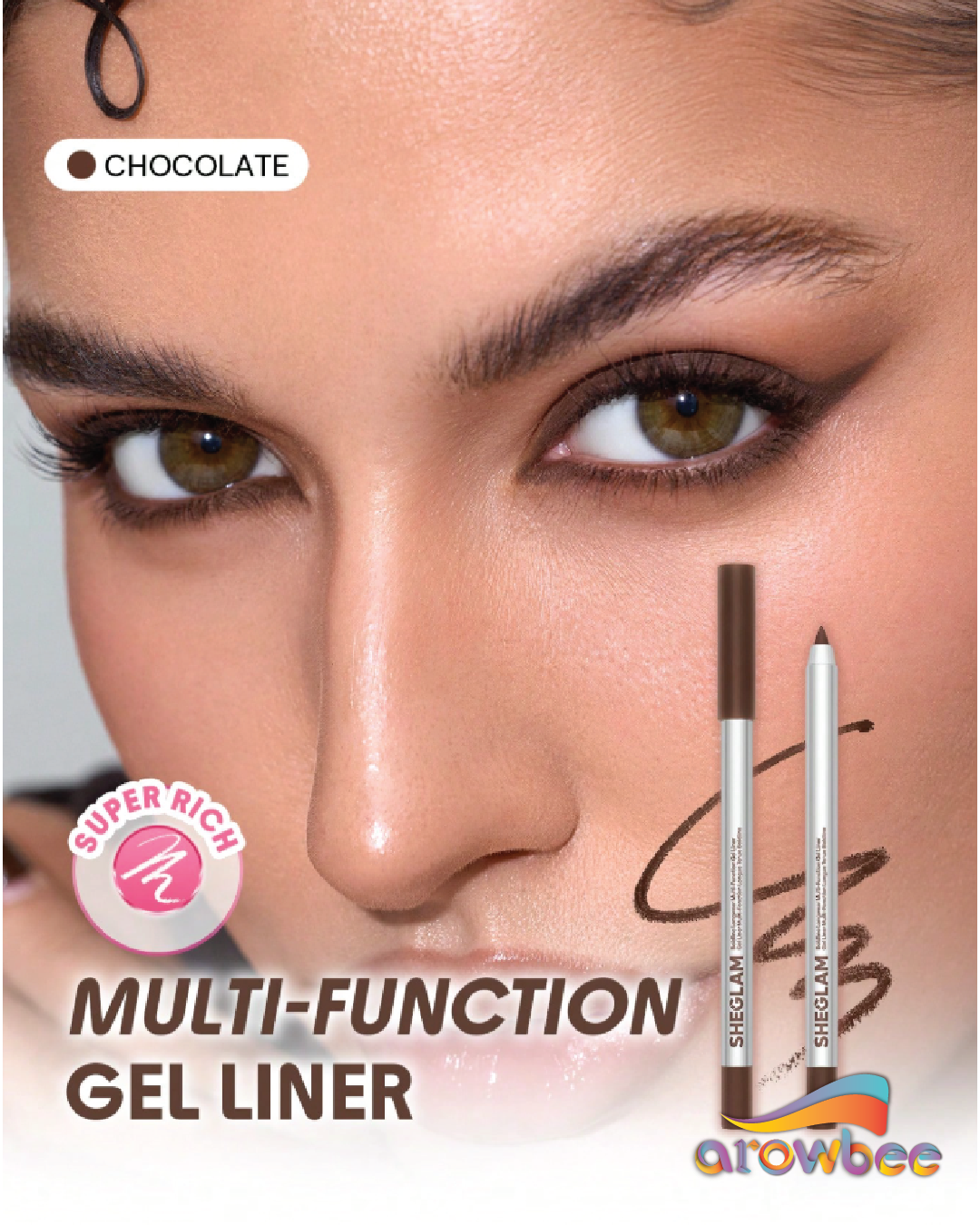 SHEGLAM Boldline Longwear Multi-Function Gel Liner