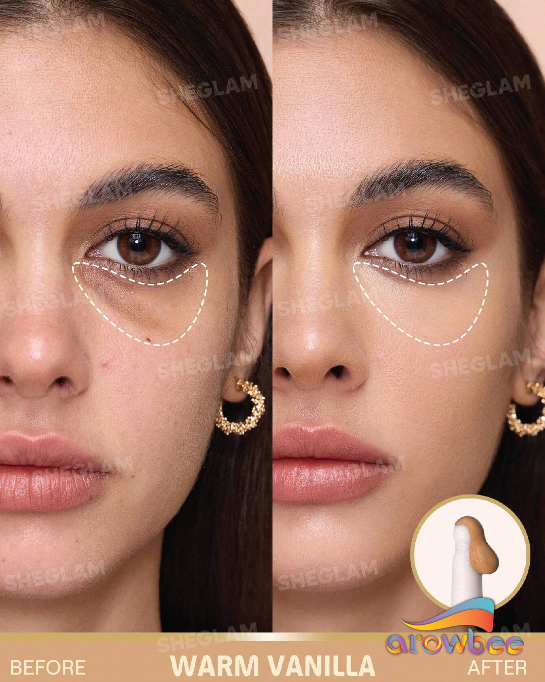 SHEGLAM Poof! Gone Full Coverage Concealer