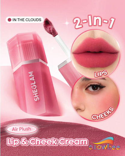 SHEGLAM Air Plush Lip & Cheek Cream