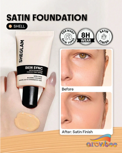 SHEGLAM Skin Sync Satin Foundation