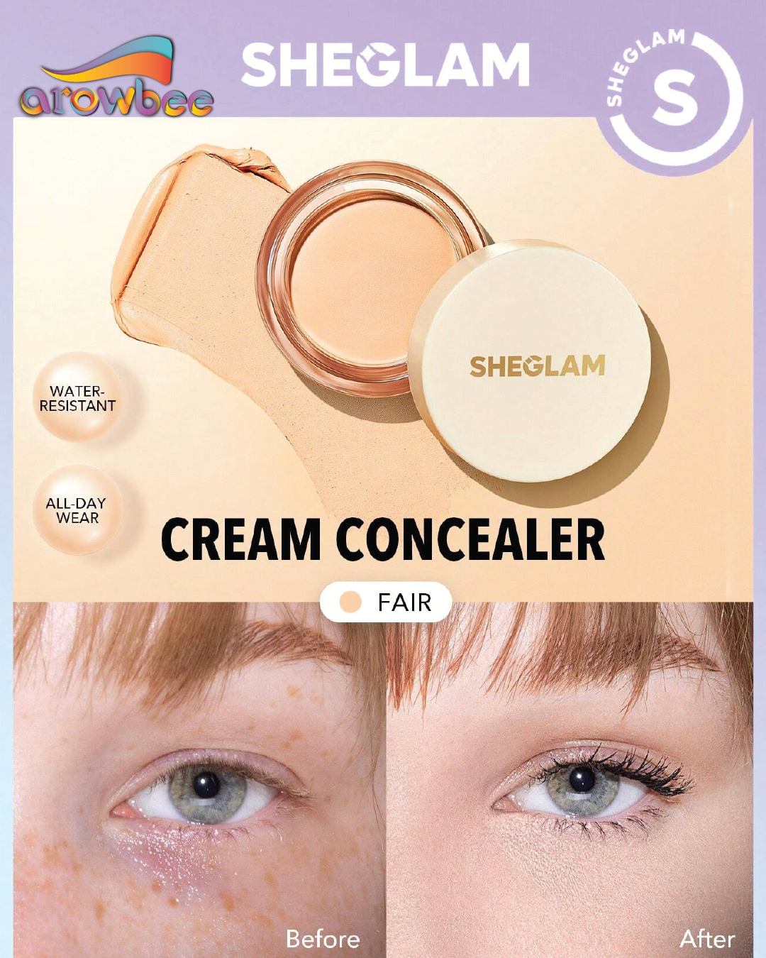 SHEGLAM Rapid Retouch Cream Concealer