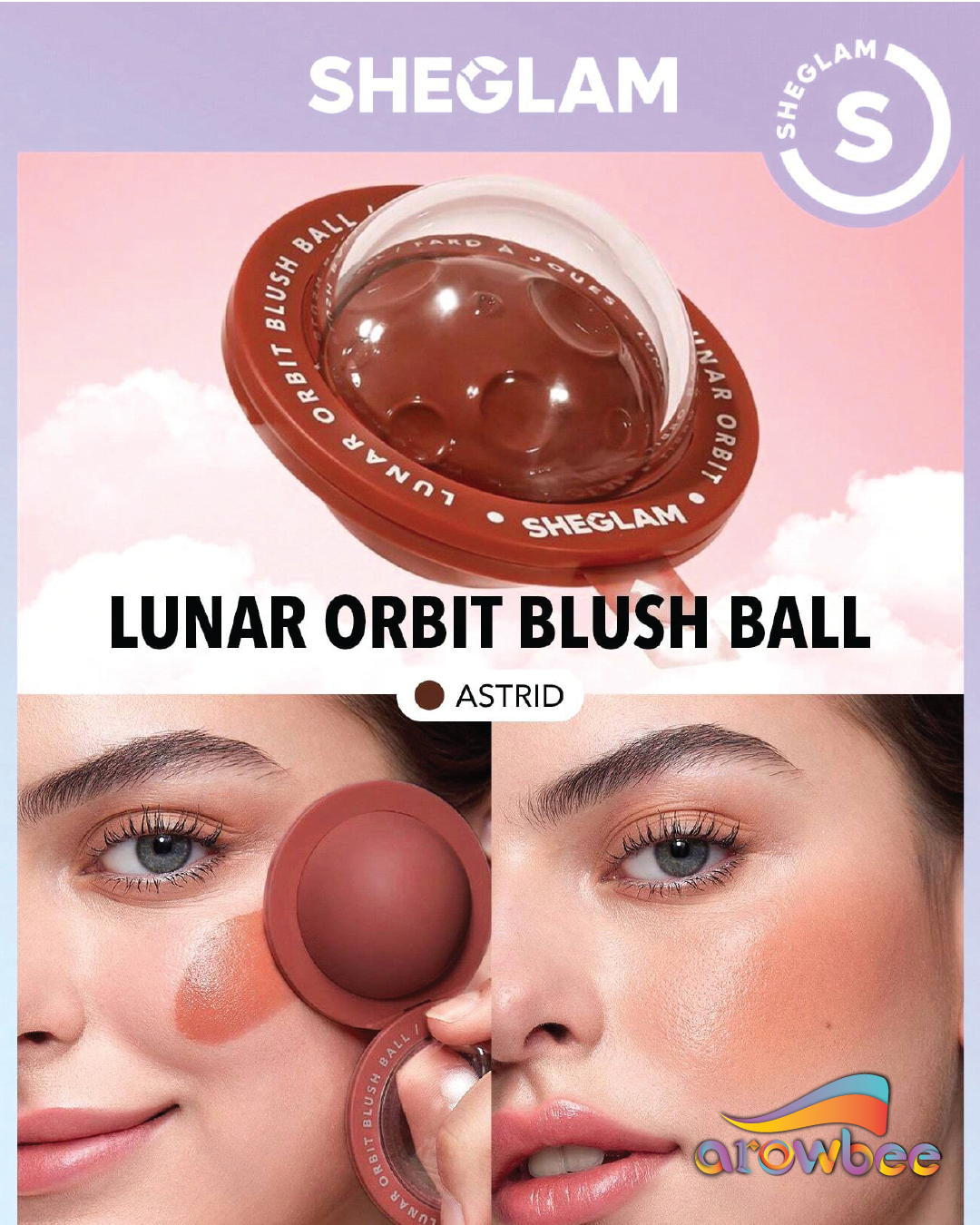 SHEGLAM Lunar Orbit Blush Ball