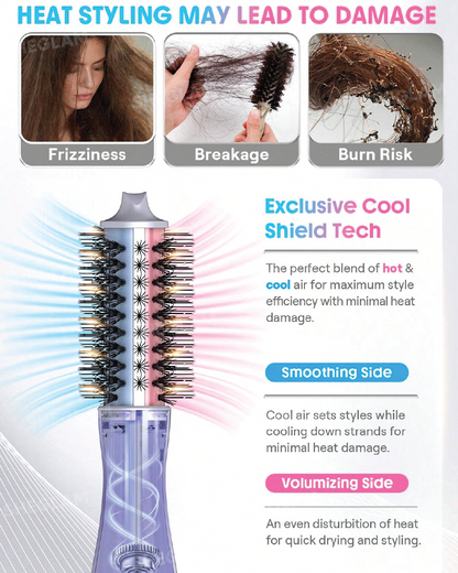 SHEGLAM HAIR Cool Shield Blowout Brush Pro