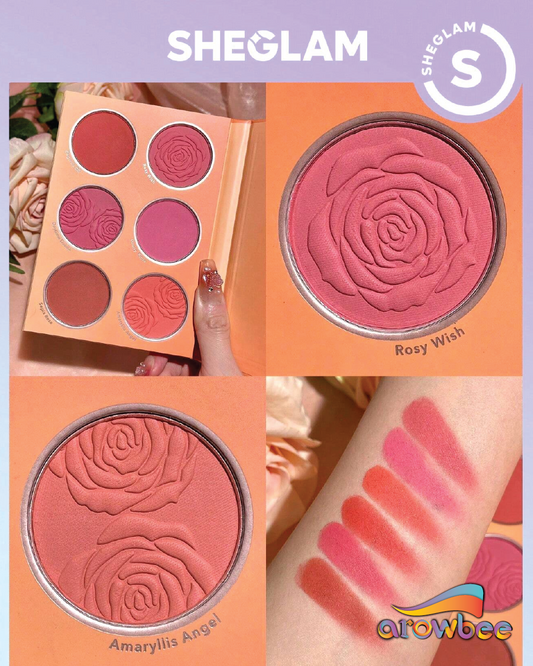 SHEGLAM Floral Flush Blush Palette