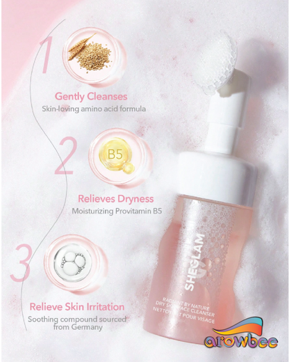 SHEGLAM Radiant By Nature Combo Skin Face Cleanser 100Ml