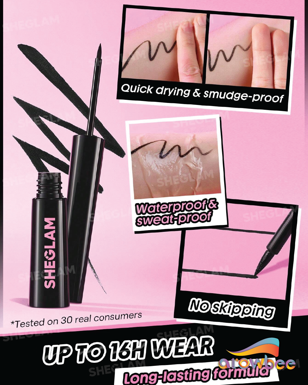 SHEGLAM Stay Inked Liquid Eyeliner