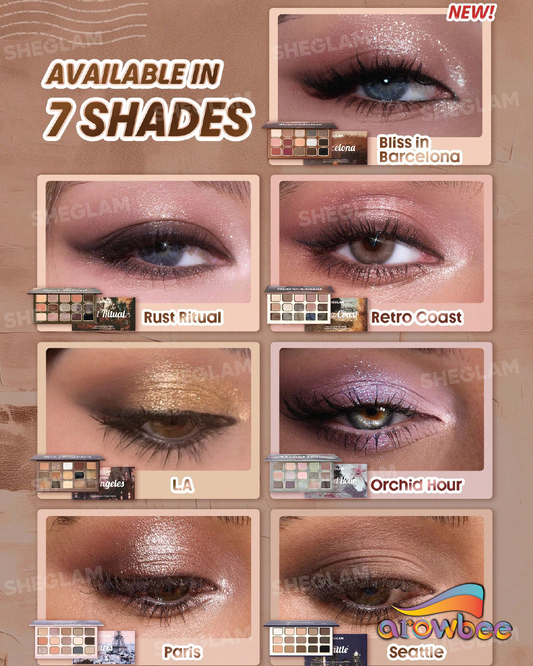 SHEGLAM Matinée In L.A. 15-Pan Palette