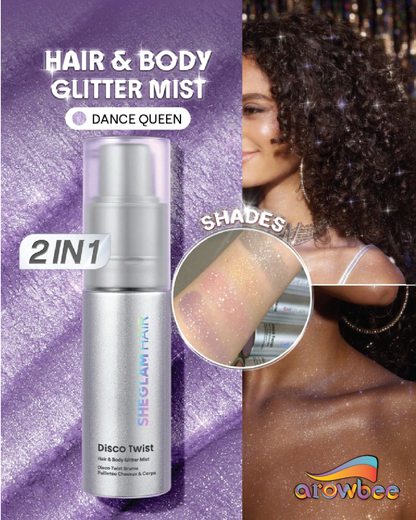 Sheglam Disco Twist Hair & Body Glitter Mist