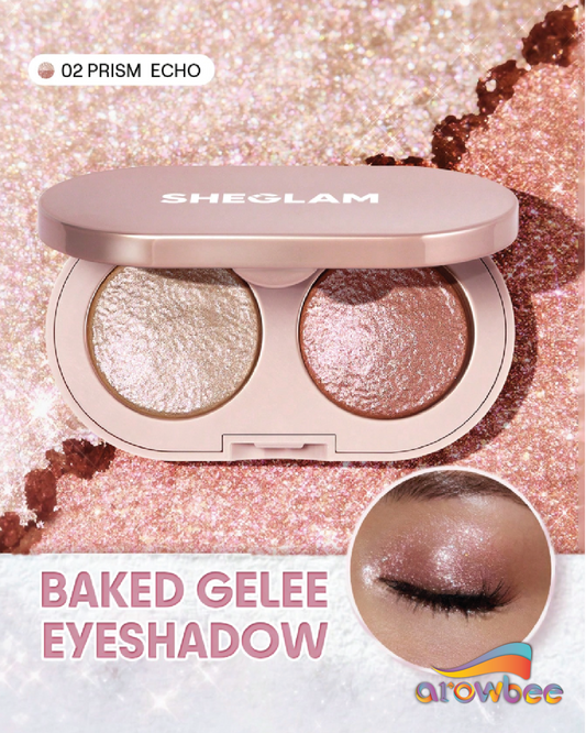 Sheglam Prismalight Baked Gelee Eyeshadow Duo