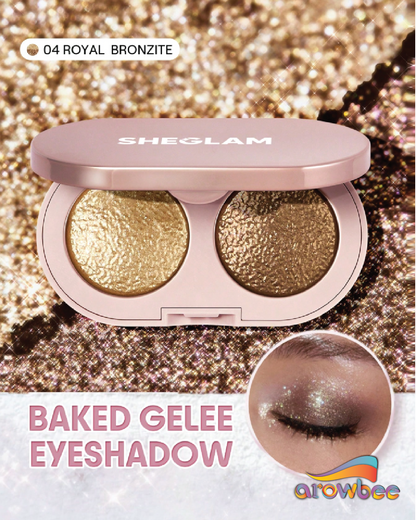 Sheglam Prismalight Baked Gelee Eyeshadow Duo