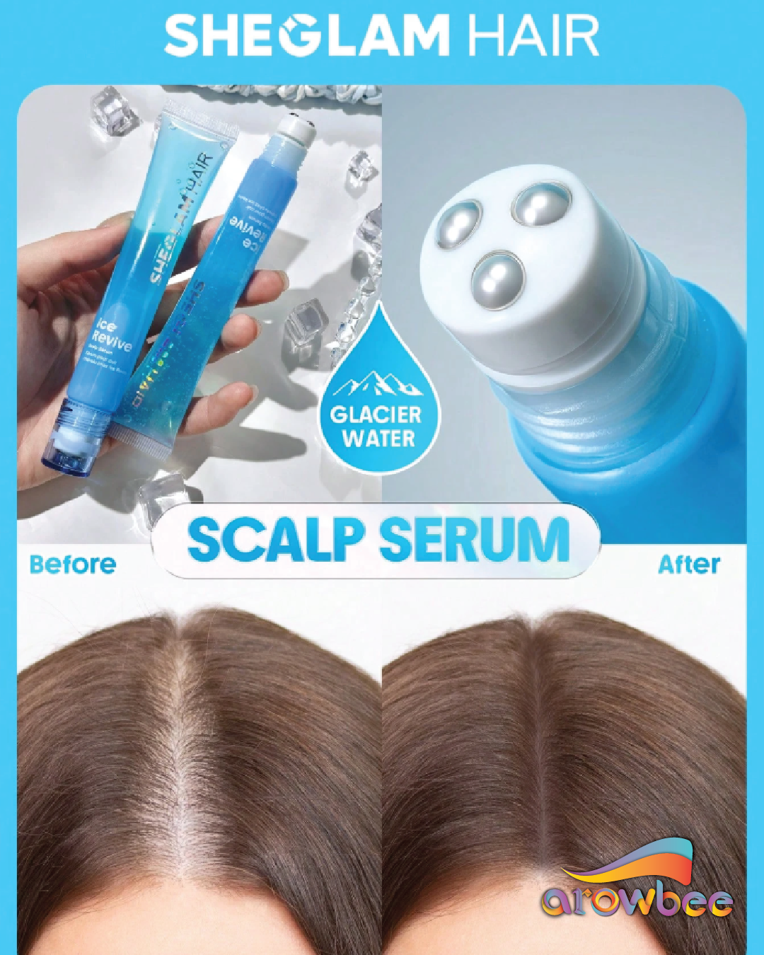 SHEGLAM HAIR Ice Revive Scalp Serum