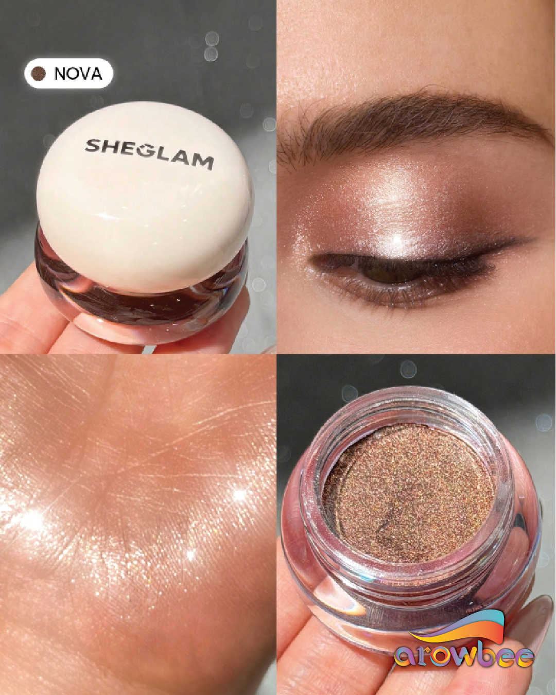SHEGLAM Starstruck Cream Eyeshadow Pot