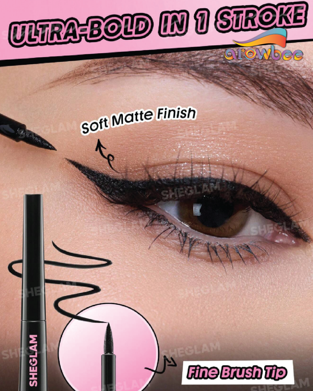 SHEGLAM Stay Inked Liquid Eyeliner