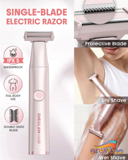 SHEGLAM HAIR Smooth Moves Single-Blade Electric Razor