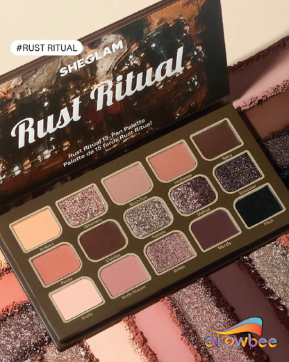 SHEGLAM Rust Ritual 15-Pan Palette