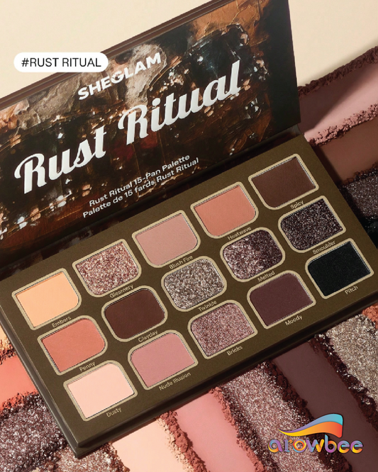 SHEGLAM Rust Ritual 15-Pan Palette