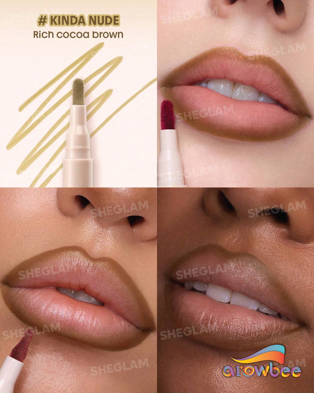 SHEGLAM True Stain Liquid Lip Liner