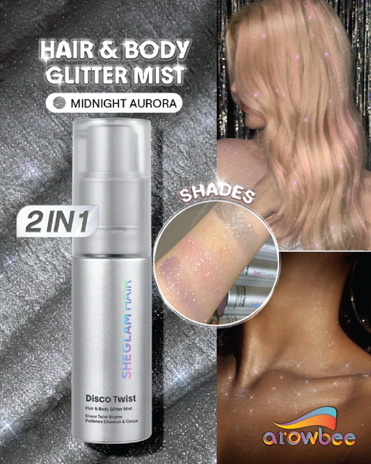 Sheglam Disco Twist Hair & Body Glitter Mist
