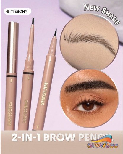 SHEGLAM Brows On Demand 2-In-1 Brow Pencil