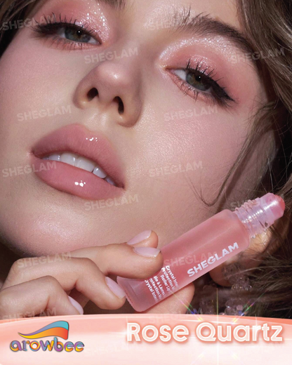 SHEGLAM Crystal Intentions Protection Mantra Roller Lip Oil