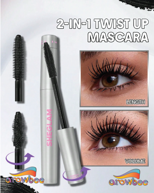 SHEGLAM Twist Top Volume & Length Mascara-Black