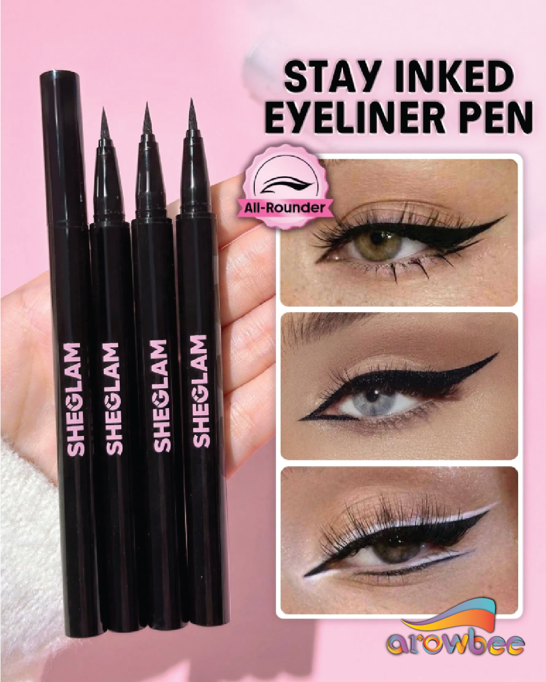 SHEGLAM Stay Inked Waterproof Eyeliner Pen
