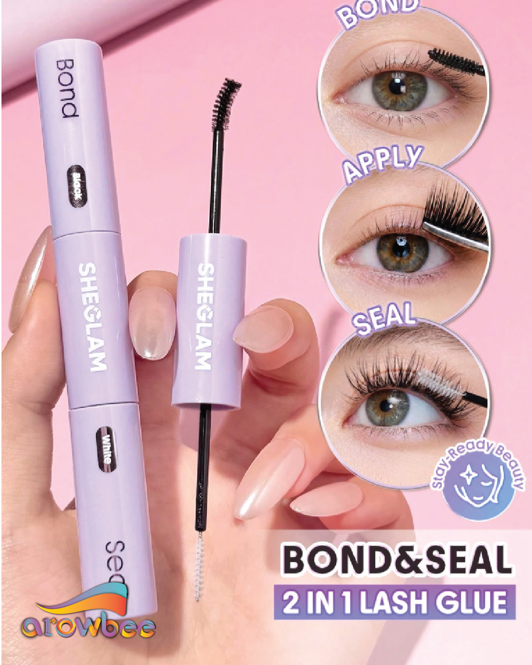 SHEGLAM Flex Bond Lash Bond And Seal