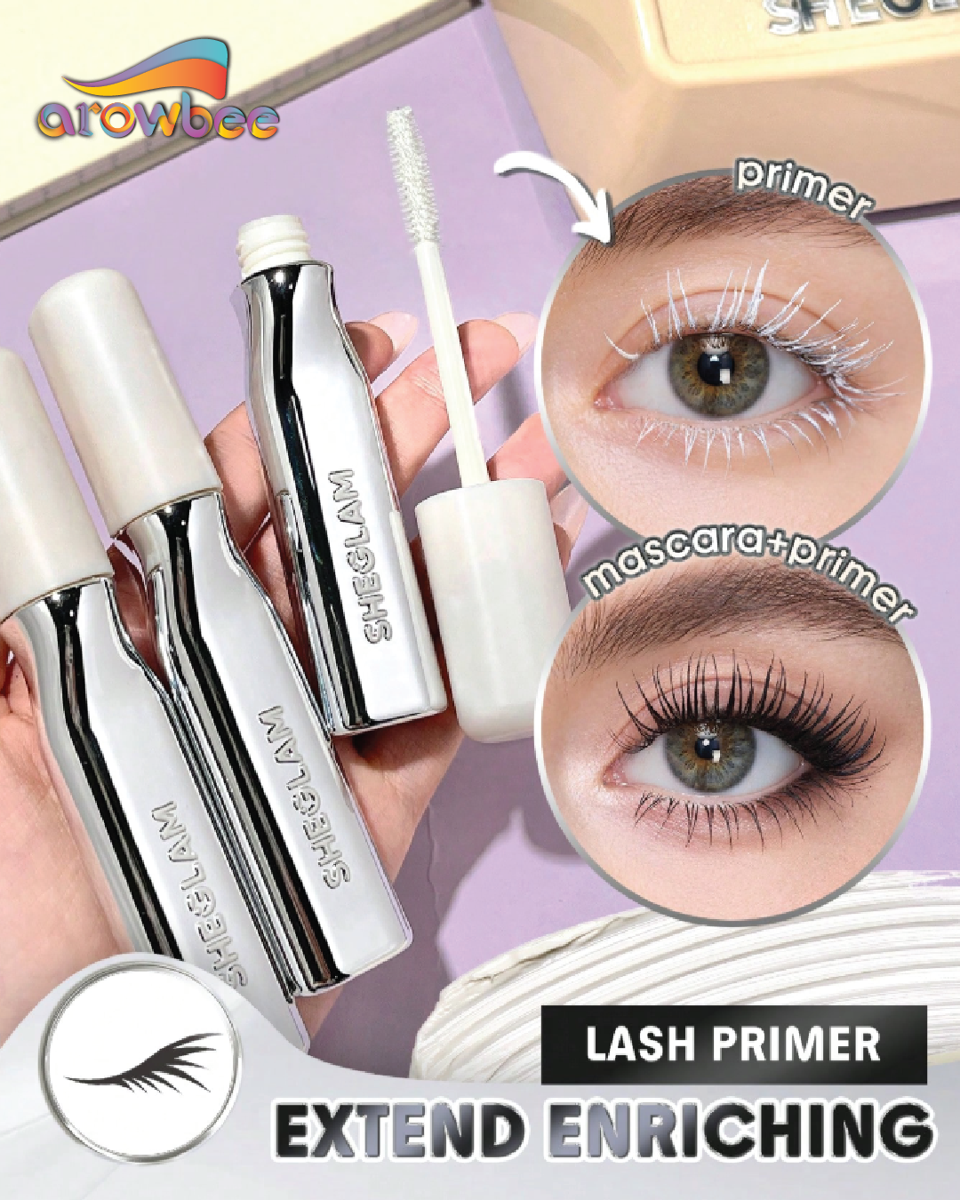 SHEGLAM Lashlighter Extend Enriching Lash Primer