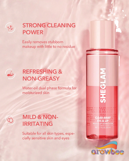 SHEGLAM Clear Away Eye & Lip Makeup Remover