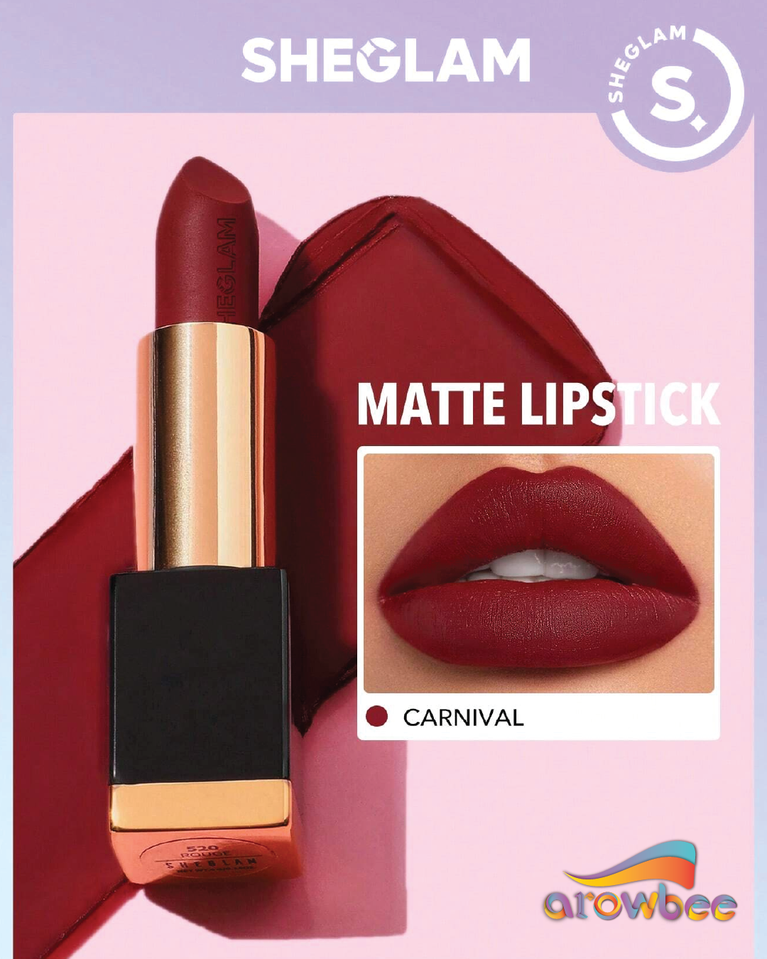 SHEGLAM Matte Allure Lipstick