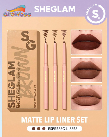 SHEGLAM So Lippy Lip Liner Set