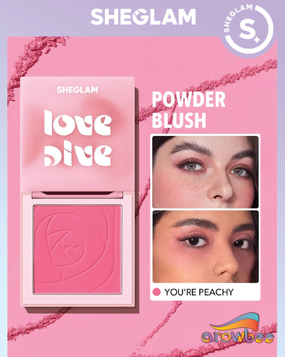 SHEGLAM Love Dive Tender Heart Powder Blush