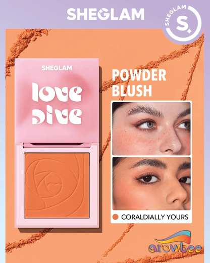 SHEGLAM Love Dive Tender Heart Powder Blush