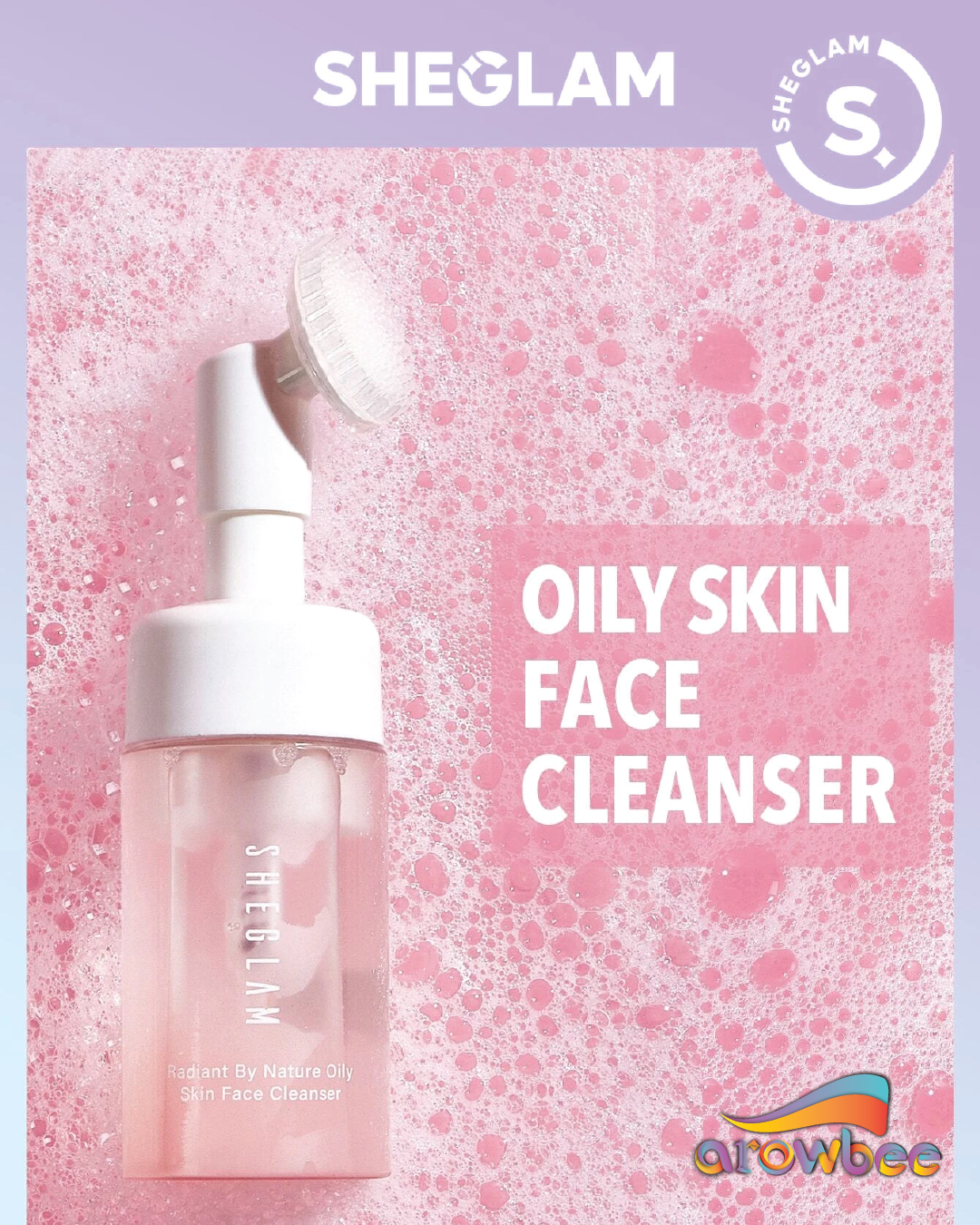 SHEGLAM Radiant By Nature Oily Skin Face Cleanser 100ml