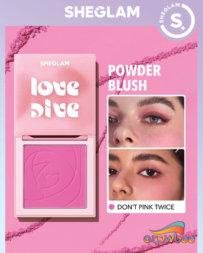 SHEGLAM Love Dive Tender Heart Powder Blush