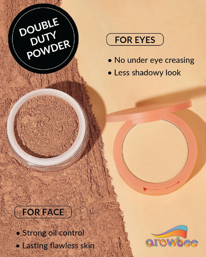 SHEGLAM Insta-Ready Face & Under Eye Setting Powder Duo