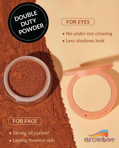 SHEGLAM Insta-Ready Face & Under Eye Setting Powder Duo