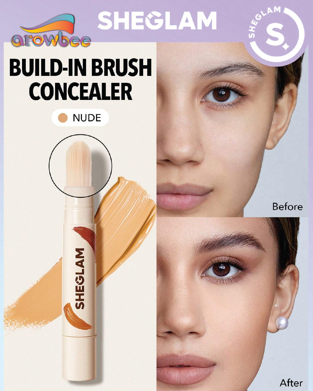 SHEGLAM Perfect Skin High Coverage Concealer
