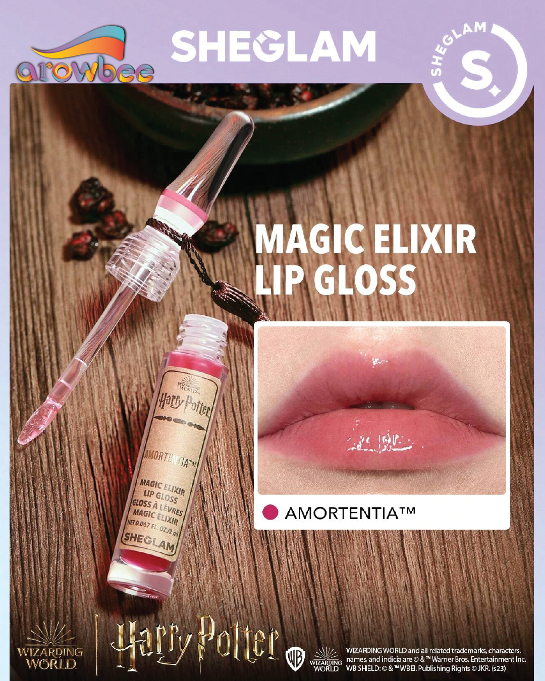 SHEGLAM Harry Potter™ Magic Elixir Lip Gloss