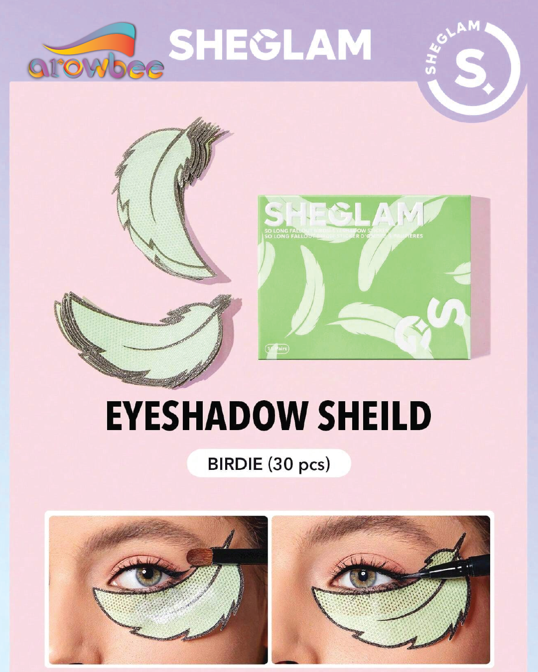 SHEGLAM So Long Fallout Mermaid Eyeshadow Sticker
