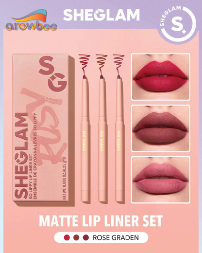 SHEGLAM So Lippy Lip Liner Set